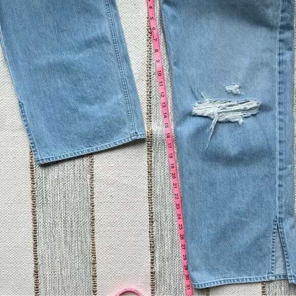 Mother Snacks The Fun Dip Puddle Slice Jeans in Lots of Nibbles Women’s Size 30